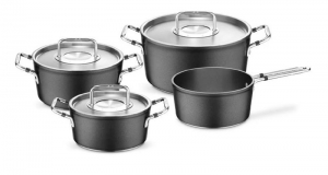 Bộ nồi Fissler LUNO Black 4 món